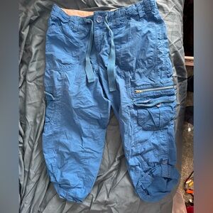 Calvin Klein Cargo Pants in Blue